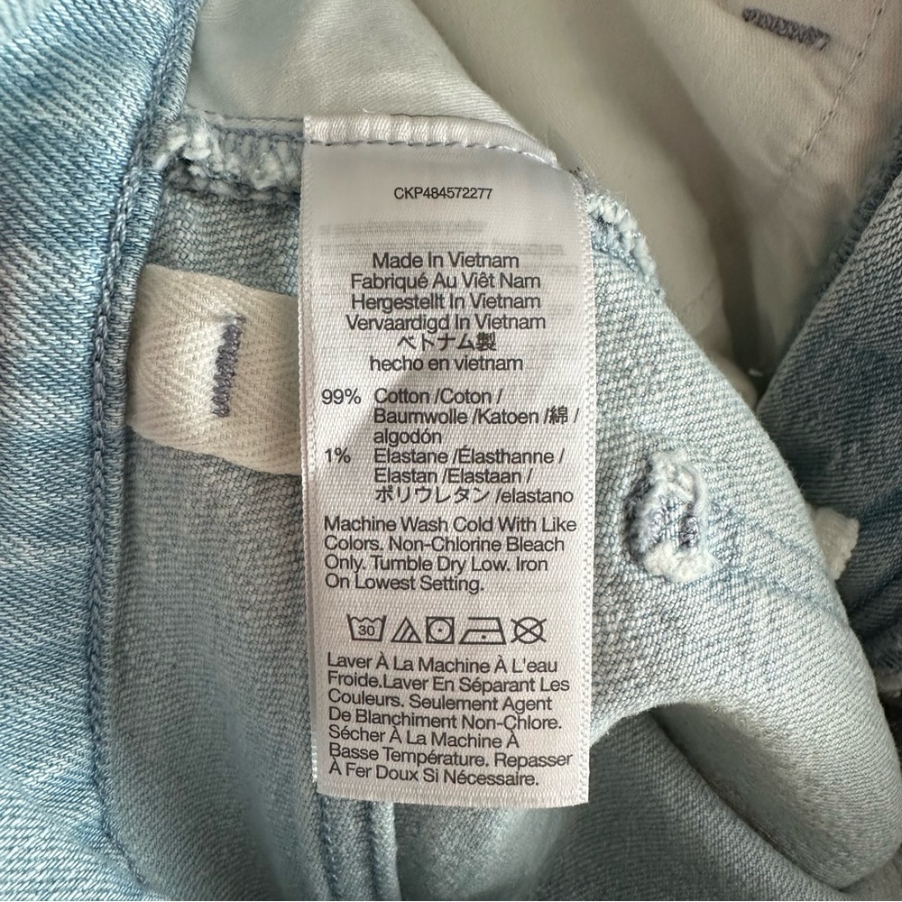 Madewell 90’s Straight size 25 NWT - Picture 4 of 5